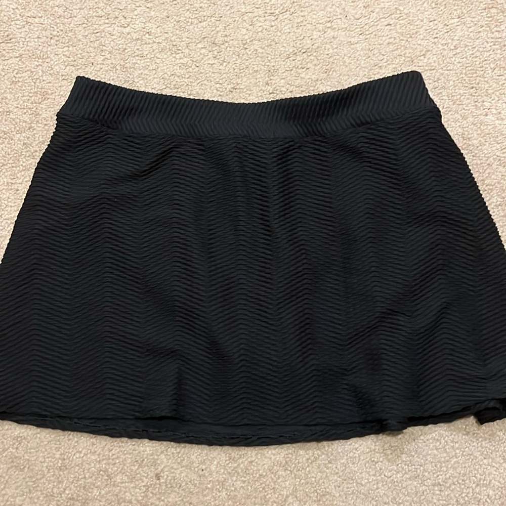 Lands End Swim Skirt. Size 16W in black.